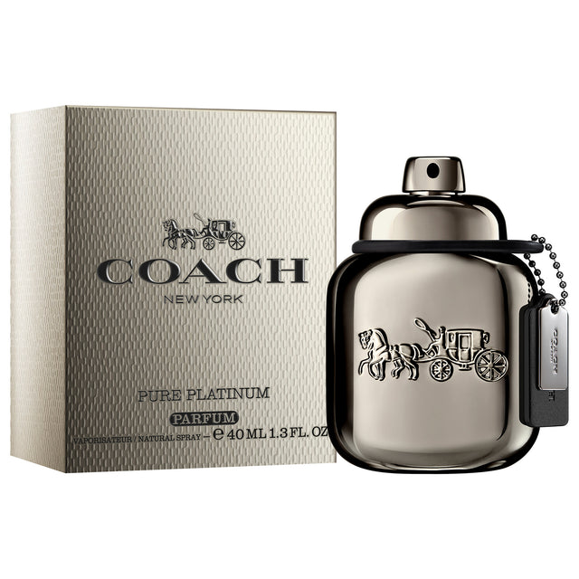 Coach, Pure Platinum, Екстракт от парфюм, За мъже, 40 мл