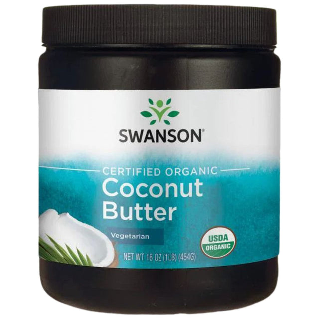 Certified Organic Coconut Butter 454 грама  Swanson - Nutra Best Bulgaria