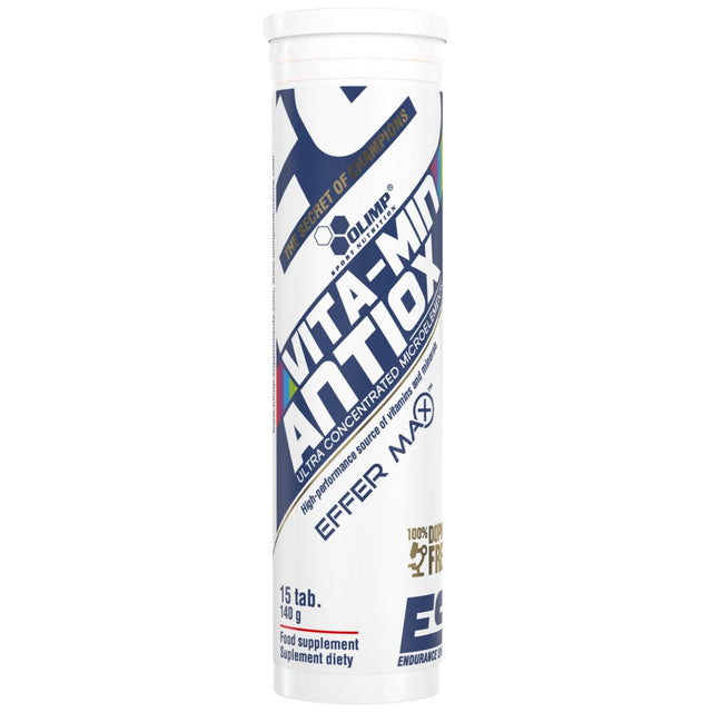 Vita-MIN AntiOX Effervescent Tabs - 15 ефервесцентни таблетки - Nutra Best Bulgaria