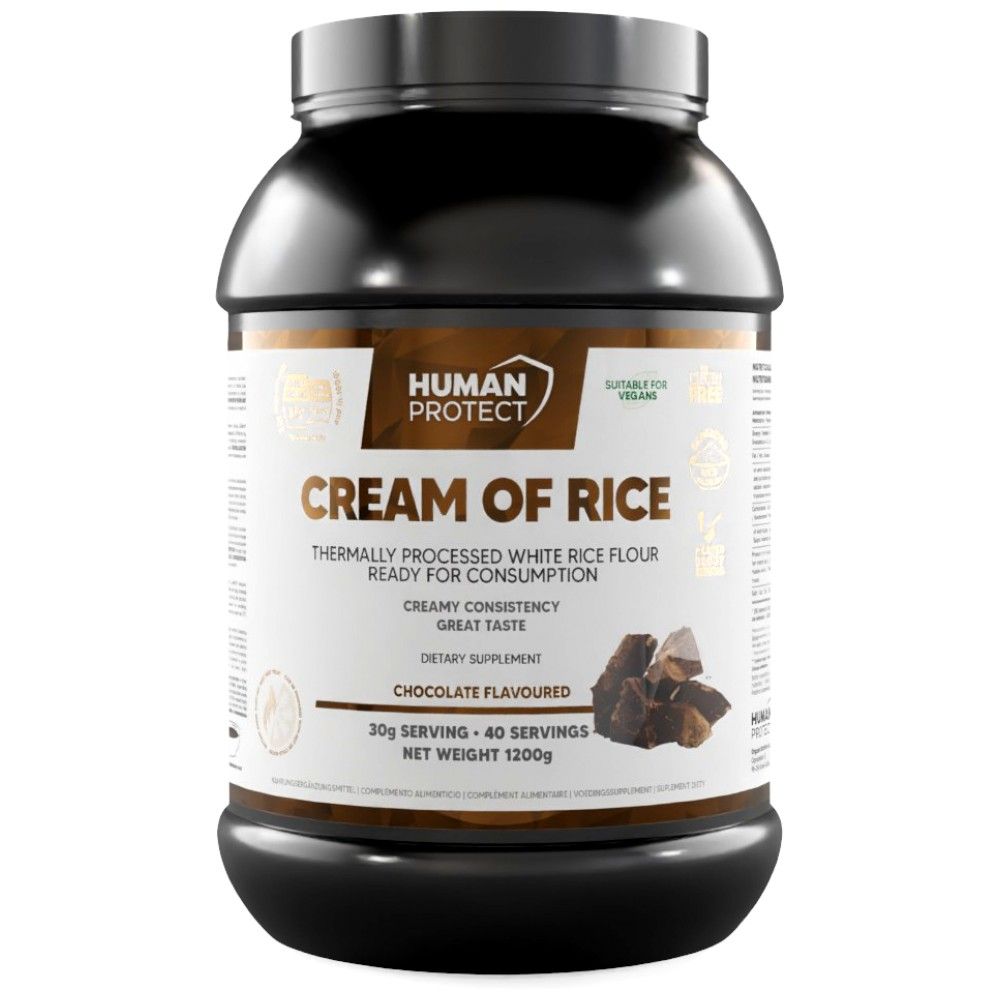 Cream of Rice | Complex Carbohydrate - 1200 грама  Human Protect - Nutra Best Bulgaria