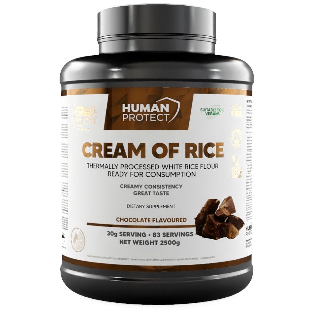 Cream of Rice | Complex Carbohydrate - 2500 грама  Human Protect - Nutra Best Bulgaria