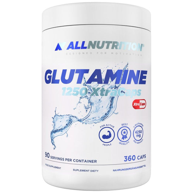 Glutamine 1250 XtraCaps - 360 капсули - Nutra Best Bulgaria