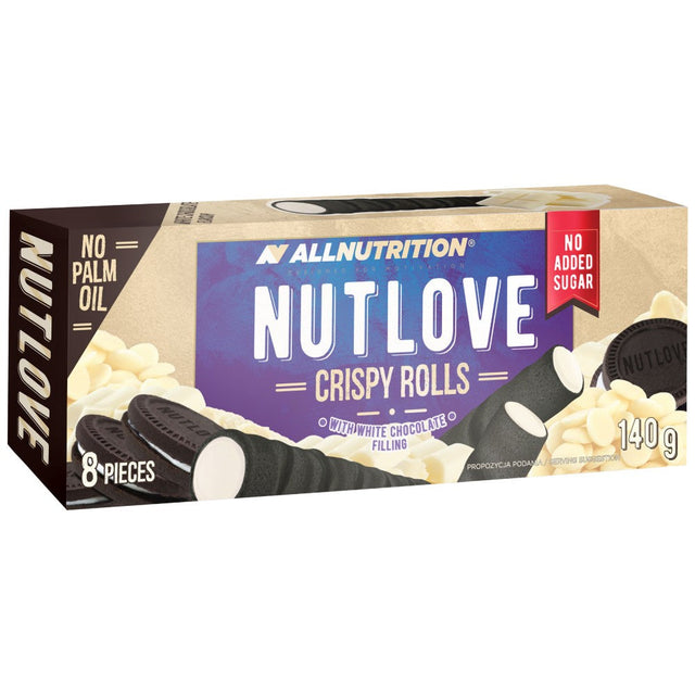 NutLove Crispy Rolls - Пурички - 140 грама - Nutra Best Bulgaria