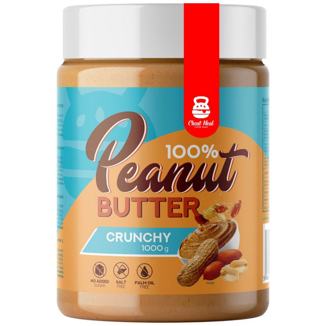 100% Peanut Butter / Crunchy - 1000 грама - Nutra Best Bulgaria