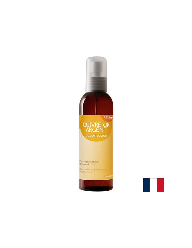 Cuivre Or Argent Spray / Спрей с колоидно злато, сребро и мед, 150 ml - Nutra Best Bulgaria