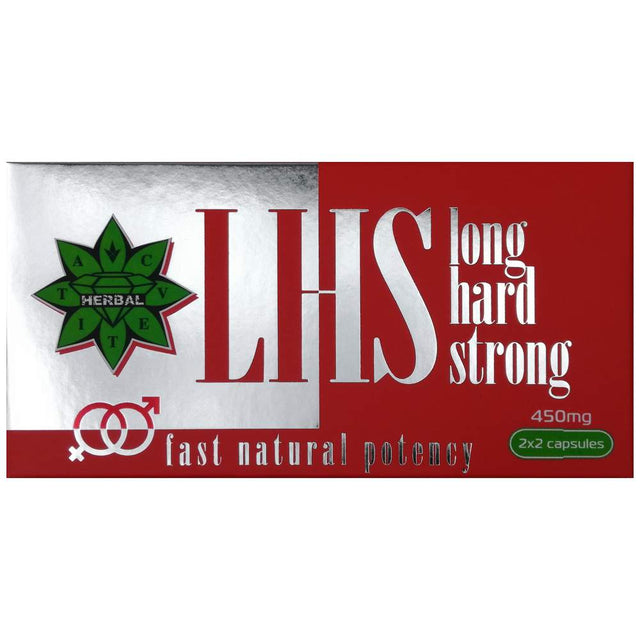 LHS (Long, Hard and Strong Sex) 4 капсули - Nutra Best Bulgaria
