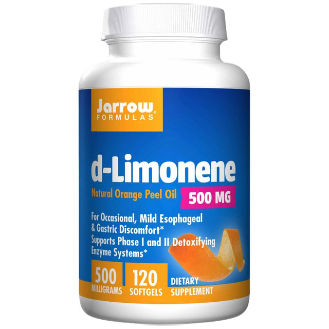 d-Limonene 500 mg 120 Гел капсули  Jarrow Formulas - Nutra Best Bulgaria