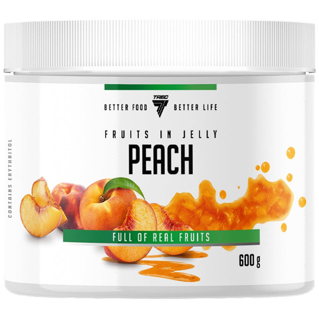 Fruits in Jelly | Peach 600 грама  Trec Nutrition - Nutra Best Bulgaria