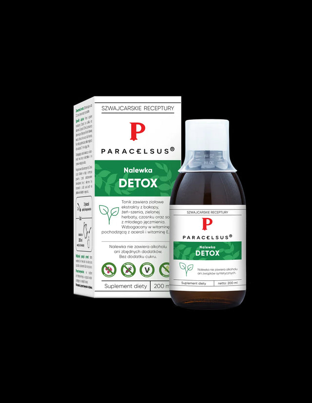 Детокс тинктура Paracelsus, 200 ml - Nutra Best Bulgaria