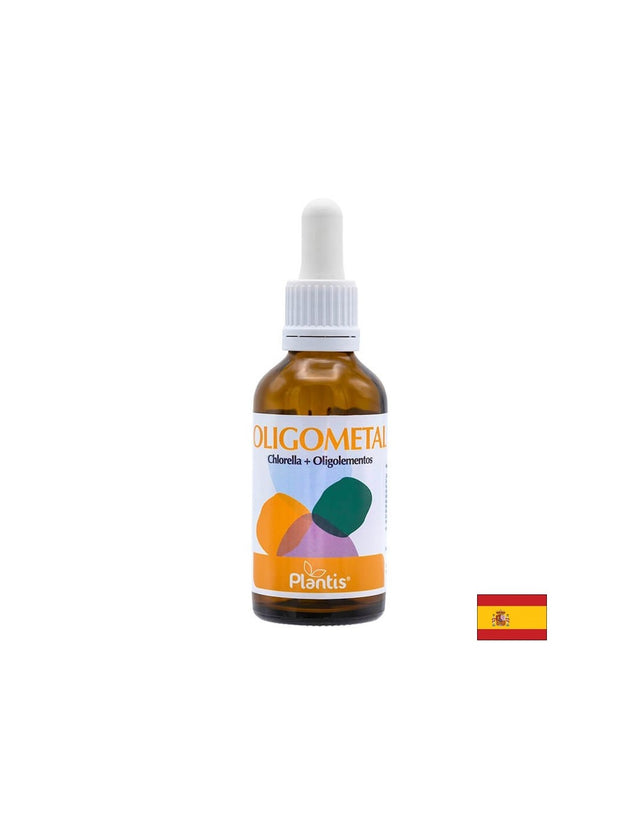 Черен дроб и детокс - хлорела 20 mg и микроелементи - Chlorella + oligolementos Plantis® - Капки, 50 ml - Nutra Best Bulgaria