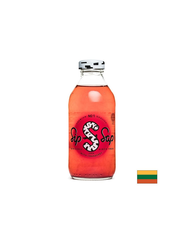 Детоксикация и тонус - Био брезов сок с червени боровинки, 330 ml - Nutra Best Bulgaria