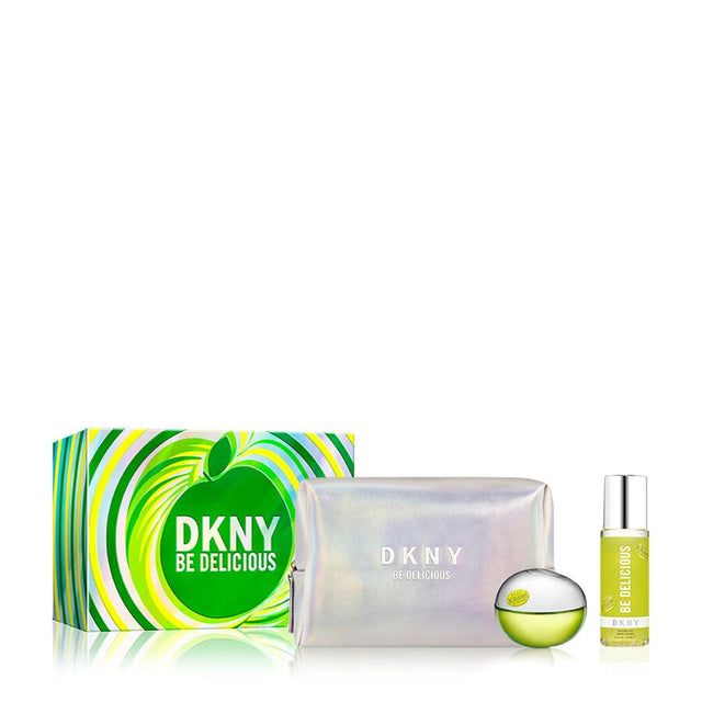 DKNY Be Delicious EDP 100 ml + Body Mist 125 ml + несесер  DKNY - Nutra Best Bulgaria