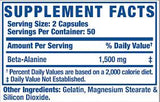 Beta-Alanine XS - 100 капсули - Nutra Best