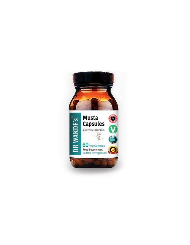 Musta / Муста Аюрведа, 60 капсули DR WAKDE’s - Nutra Best Bulgaria