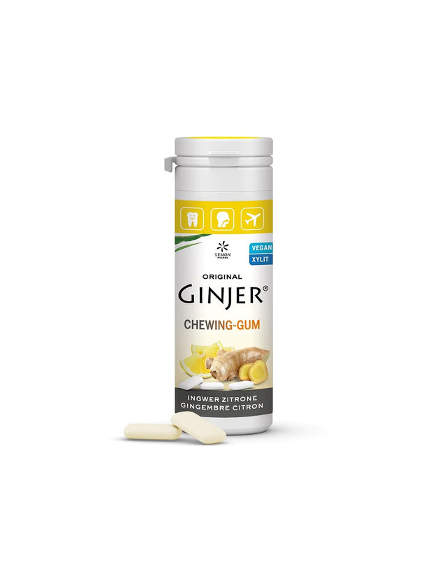 Джинджифилови дъвки с лимон (20 броя) Lemon Pharma - Nutra Best Bulgaria