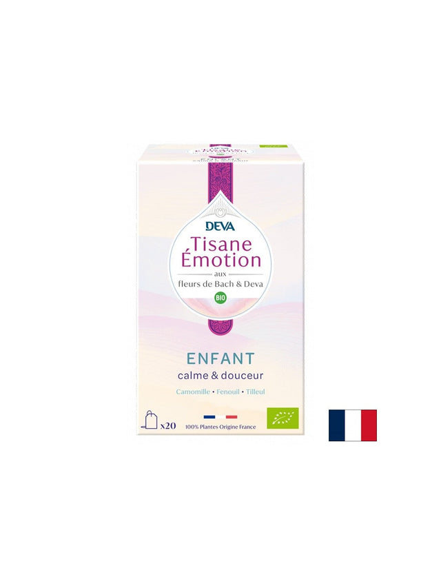 Билков чай “Спокойствие“ за дeца (с флорални еликсири по метода на д-р Бах), 20 филтърни пакетчета  DEVA - Nutra Best Bulgaria