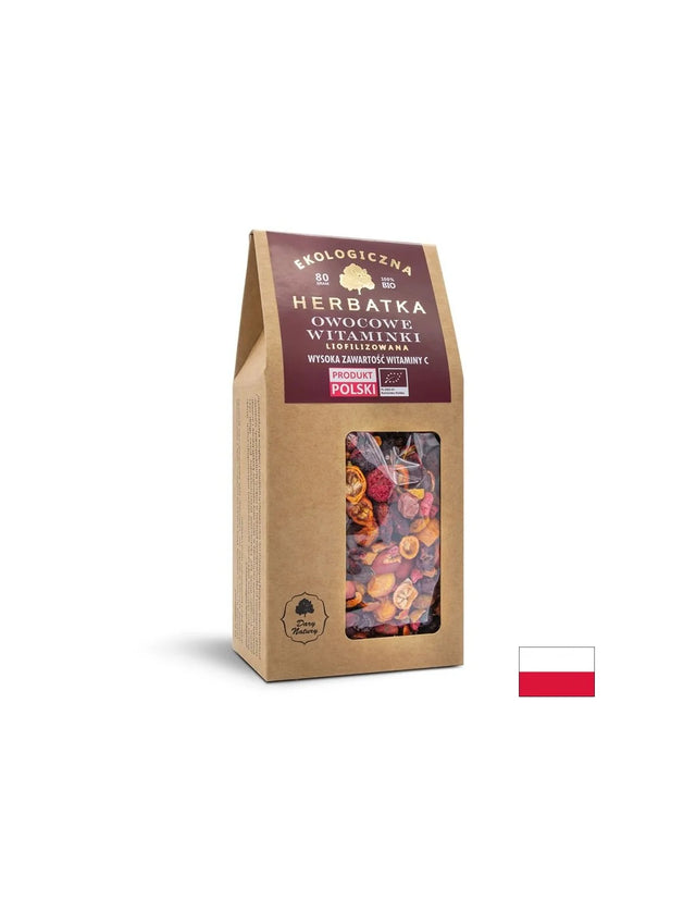 Лиофилизиран чай Плодовe Био , 80 g Dary Natury - Nutra Best