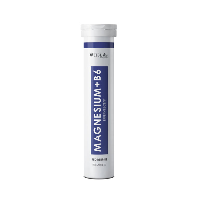 MAGNESIUM EFFERVESCENT - LEMON - 20 Tablets  HS LABS - Nutra Best Bulgaria