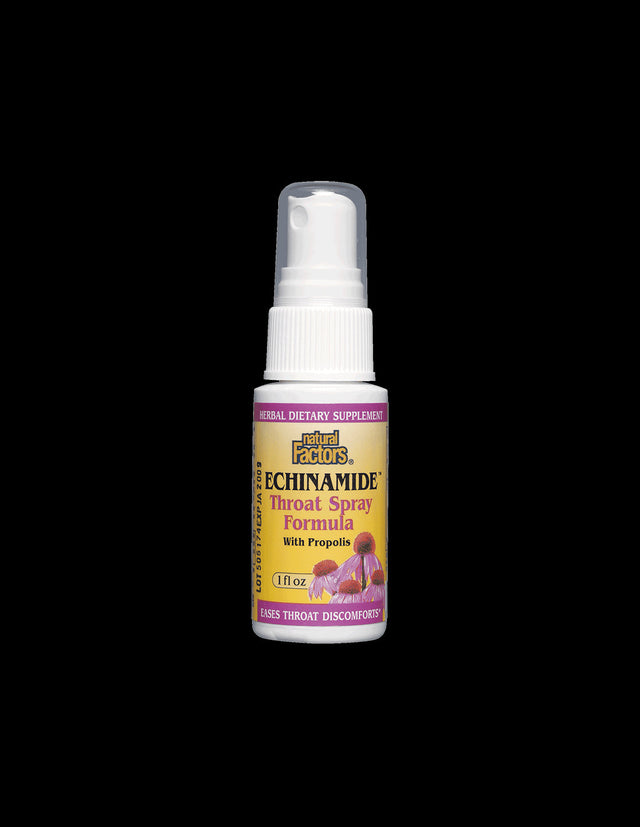 Echinamide® Throat Spray Formula/ Спрей за гърло с ехинацея и прополис x 30 ml/ 50 дози - Nutra Best Bulgaria