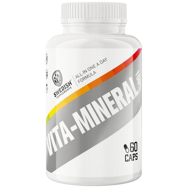 100% Vita Mineral / All in One a Day Formula - 60 капсули - Nutra Best Bulgaria