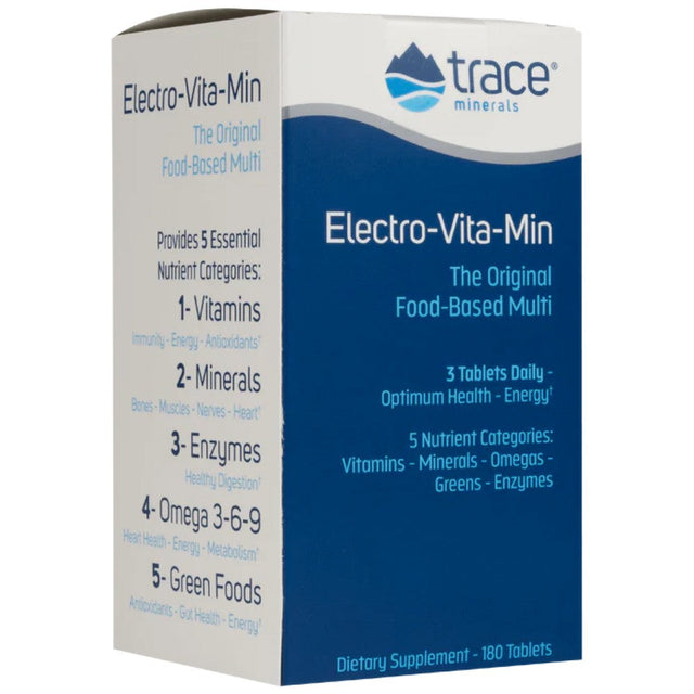 Electro-Vita-Min - 180 Таблетки  Trace Minerals - Nutra Best Bulgaria