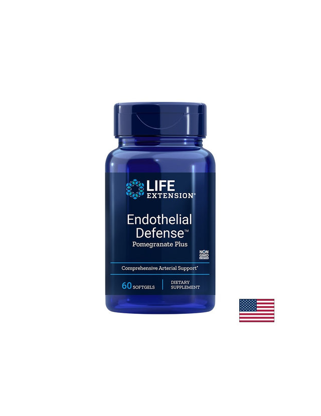 Endothelial Defense™ Pomegranate Plus/ В подкрепа на сърцето х 60 софтгел капсули - Nutra Best Bulgaria