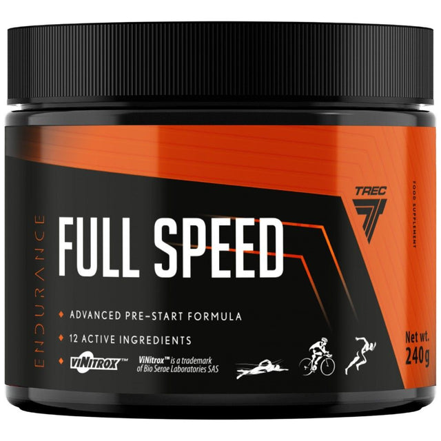 Full Speed Endurance | Advanced Pre-Start Formula - 240 грама  Trec Nutrition - Nutra Best Bulgaria