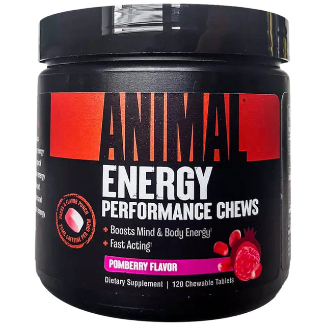 Animal Energy Chews - 120 Дъвчащи таблетки - Nutra Best Bulgaria