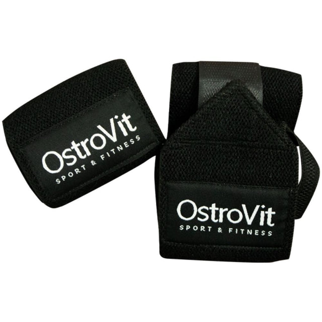 Wrist Wraps with Thumb Loop / Еластични тренировъчни накитници с палец 8 x 45.5 cm - Nutra Best Bulgaria