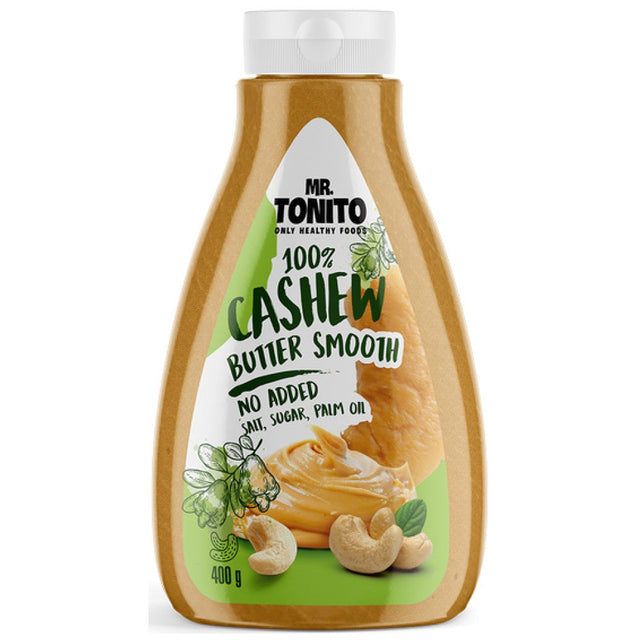 Mr. Tonito / Cashew Butter Smooth 400 грама  OstroVit - Nutra Best Bulgaria