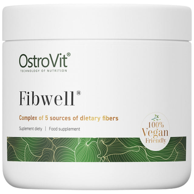 Fibwell® | Complex of 5 Sources of Dietary Fibers 240 грама  OstroVit - Nutra Best Bulgaria
