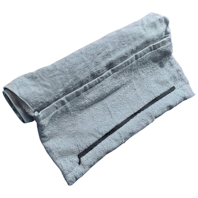 Cotton Gym Towel with a Pocket | Памучна тренировъчна кърпа с джоб 90 x 40 cm  OstroVit - Nutra Best Bulgaria