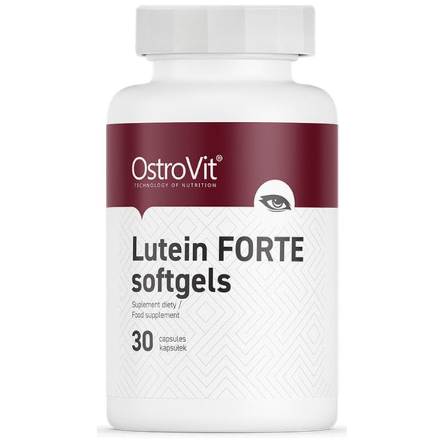 Lutein Forte / with Zeaxanthin - 30 Гел капсули  OstroVit - Nutra Best Bulgaria