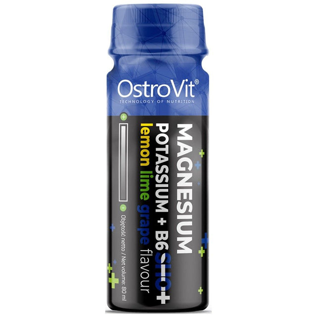 Magnesium Shot / with Potassium + B6 - 80 мл - Nutra Best Bulgaria