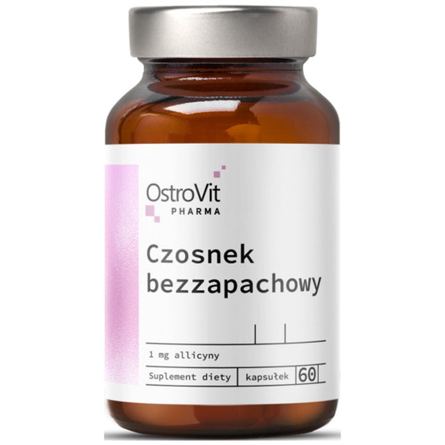 Odorless Garlic 1000 mg 60 Гел капсули - Nutra Best Bulgaria