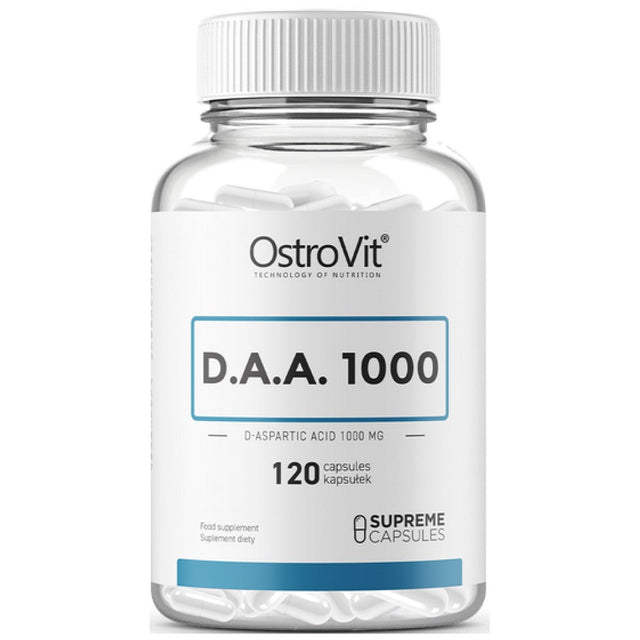DAA 1000 / D-Aspartic Acid 120 капсули  OstroVit - Nutra Best Bulgaria