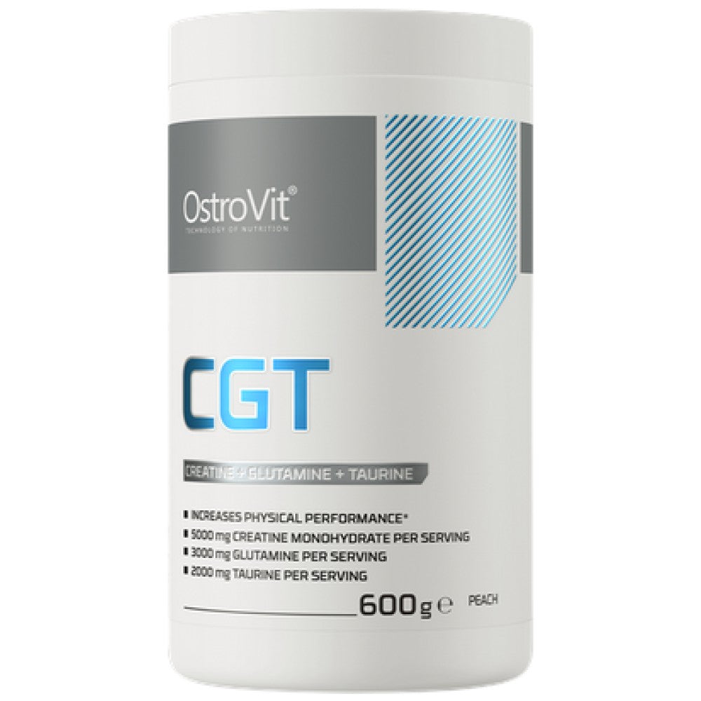 CGT Powder / Creatine + Glutamine + Taurine 600 грама - Nutra Best