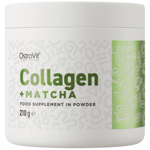 Collagen + Matcha 210 грама  OstroVit - Nutra Best Bulgaria