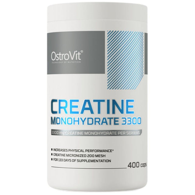 Creatine Monohydrate 3300 - 400 капсули - Nutra Best Bulgaria