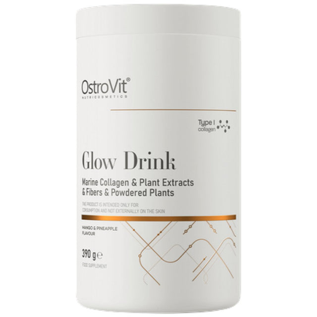 Glow Drink | with Marine Collagen and Plant Extracts 390 грама - Nutra Best Bulgaria