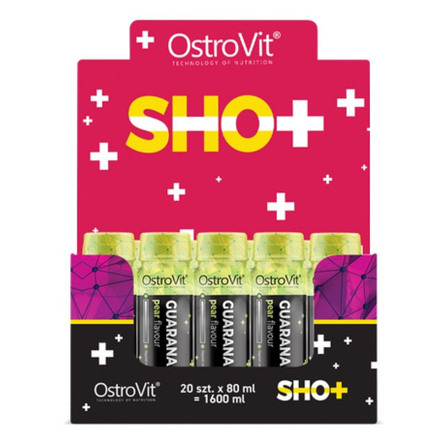 Guarana Shot / with Ginseng - 20 x 80 мл  OstroVit - Nutra Best Bulgaria