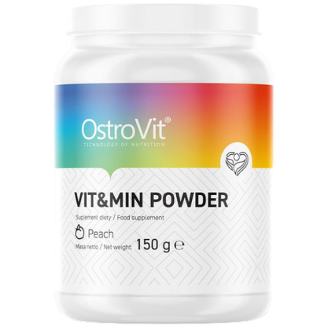 VitandMin Powder | Multivitamin and Mineral Formula 150 грама - Nutra Best Bulgaria