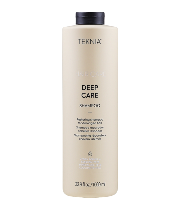 LAKME TEKNIA Deep Care Shampoo Шампоан за възстановяване и подхранване 1000 мл - Nutra Best Bulgaria