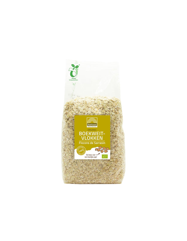 Флейки от елда БИО, 500 g - Nutra Best Bulgaria