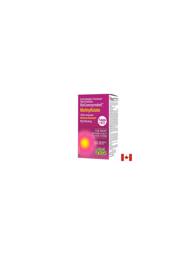 Methylfolate 1000 mcg / 50 mcg Plus methylcobalamin B12 - 60 Таблетки - Nutra Best Bulgaria