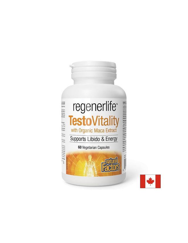 Формула за мъже TestoVitality Regenerlife™ - Тестостерон, енергия и мъжка виталност, 60 капсули - Nutra Best Bulgaria