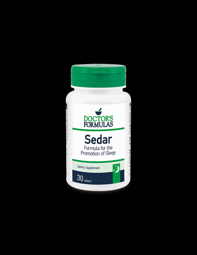Формула за спокоен сън  - Sedar, 30 таблетки Doctor’s Formulas - Nutra Best Bulgaria