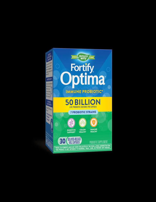 Пробиотик за имунно здраве - Fortify Optima Immune Probiotic 50 млрд. активни пробиотици, 30 капсули - Nutra Best Bulgaria