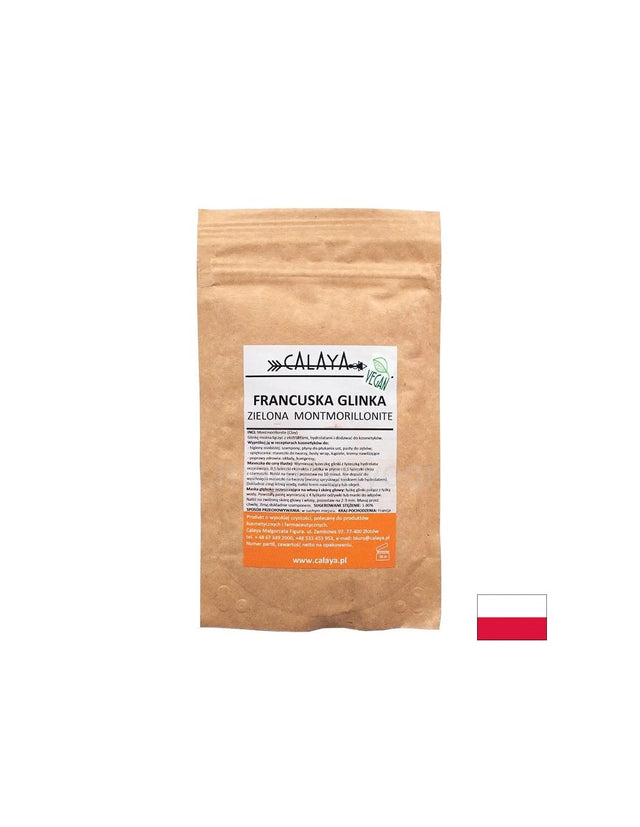 Френска монтморилонитова зелена глина, 100 g прах - Nutra Best Bulgaria