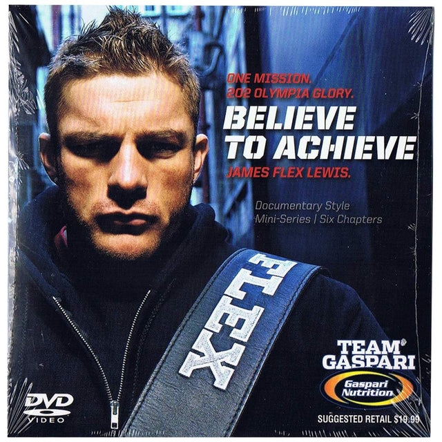 James Flex Lewis - Believe To Achieve DVD - Nutra Best Bulgaria